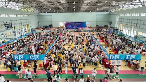 高招咨询会案例展示图