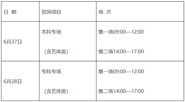 江西2024年高考志愿填报网上咨询会时间安排及报名方式