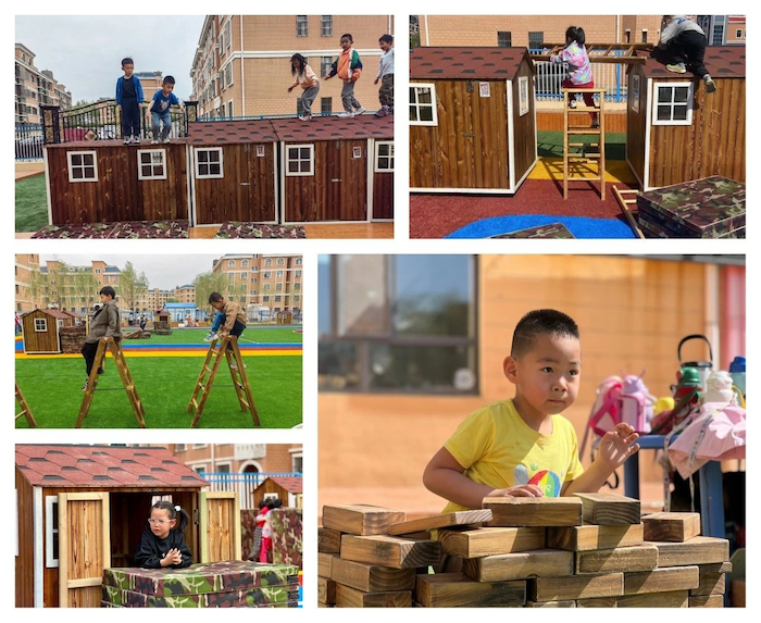 东胜区罕台都市幼儿园:让幼儿在户外自主游戏中快乐成长